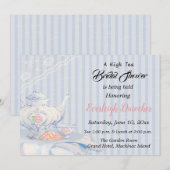 Invitation à la douche nuptiale à haute teneur en (Devant / Derrière)