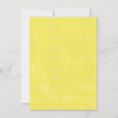 Invitation à la douche nuptiale à la pression de c (Dos)