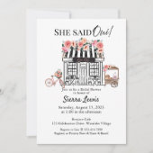 Invitation à la douche nuptiale à Paris, Elle dit  (Devant)