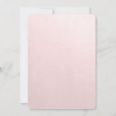 Invitation à la douche nuptiale à thème Voyage (Dos)