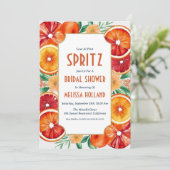 invitation à la douche nuptiale aperol spritz (Debout devant)