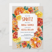 invitation à la douche nuptiale aperol spritz (Devant / Derrière)