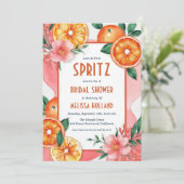 invitation à la douche nuptiale aperol spritz (Debout devant)