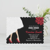 Invitation à la douche nuptiale avec Chaussures à  (Debout devant)