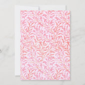 Invitation à la douche nuptiale Breezy Leaf (Dos)