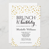 Invitation à la douche nuptiale / Brunch & Invitat (Devant / Derrière)