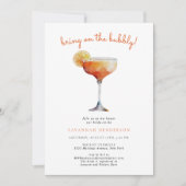 Invitation À La Douche Nuptiale Bubbly (Devant)