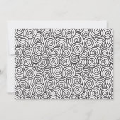 Invitation à la douche nuptiale Champagne (Dos)