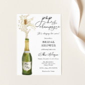 Invitation à la douche nuptiale Champagne