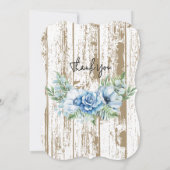 invitation à la douche nuptiale cowgirl (Dos)