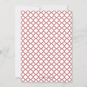 Invitation à la douche nuptiale Customisée (Dos)