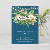 Invitation à la douche nuptiale dans la jungle tro (Debout devant)