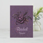 Invitation à la douche nuptiale Dark Romance (Debout devant)