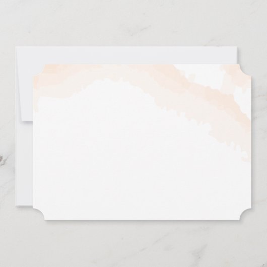 Invitation à la douche nuptiale d'automne (Dos)