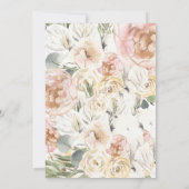 Invitation à la douche nuptiale d'automne, Emerald (Dos)