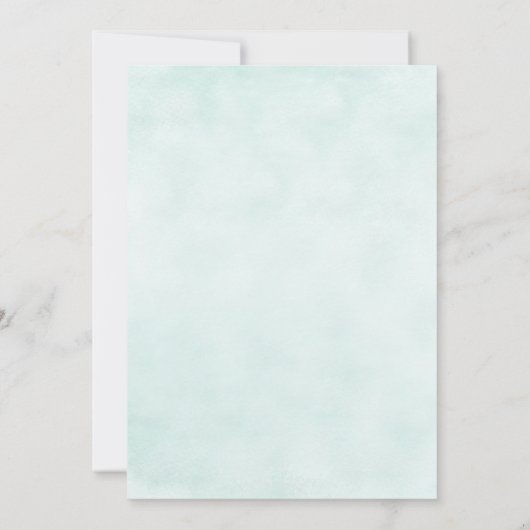 Invitation à la douche nuptiale de crème glacée (Dos)