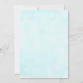 Invitation à la douche nuptiale de crème glacée (Dos)