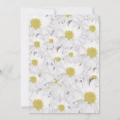 Invitation à la douche nuptiale de Daisy - Cheveux (Dos)