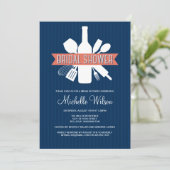 Invitation à la douche nuptiale de Kitchen Bouquet (Debout devant)
