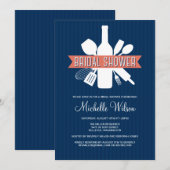 Invitation à la douche nuptiale de Kitchen Bouquet (Devant / Derrière)