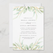 Invitation à la douche nuptiale de la Botanique aé (Devant)