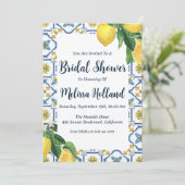 invitation à la douche nuptiale de la côte amalfit (Debout devant)