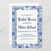 invitation à la douche nuptiale de la côte amalfit (Devant / Derrière)