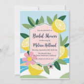 invitation à la douche nuptiale de la côte amalfit (Devant)
