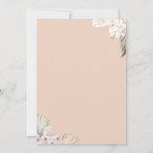 Invitation à la douche nuptiale de la jungle russe (Dos)