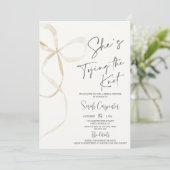 Invitation à la douche nuptiale de la poule (Debout devant)