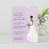 Invitation à la douche nuptiale de l'Aisle (Debout devant)