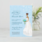 Invitation à la douche nuptiale de l'Aisle (Debout devant)