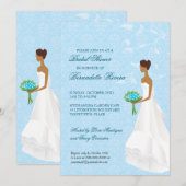 Invitation à la douche nuptiale de l'Aisle (Devant / Derrière)