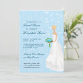 Invitation à la douche nuptiale de l'Aisle (Debout devant)