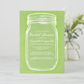 Invitation à la douche nuptiale de Lime Green Maso (Debout devant)