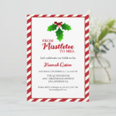 Invitation à la douche nuptiale de Noël Sstlet à M (Debout devant)