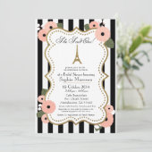 Invitation à la douche nuptiale de Paris (Debout devant)