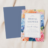 Invitation à la douche nuptiale de printemps flora