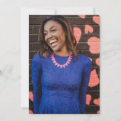 Invitation à la douche nuptiale de vin nuage (Dos)