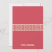 Invitation à la douche nuptiale de Western Couple (Dos)