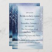 Invitation à la douche nuptiale des aigrettes d'hi (Devant / Derrière)