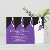 Invitation à la douche nuptiale des femmes mariées (Debout devant)