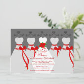 Invitation à la douche nuptiale des femmes mariées (Debout devant)