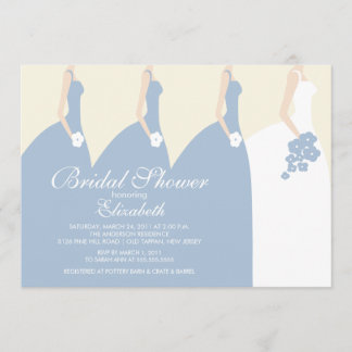 Invitation à la douche nuptiale des femmes mariées