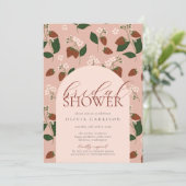 Invitation à la douche nuptiale des fraises d'été (Debout devant)