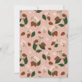 Invitation à la douche nuptiale des fraises d'été (Dos)