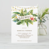 Invitation à la douche nuptiale des lumières de la (Debout devant)