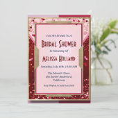 invitation à la douche nuptiale disco (Debout devant)