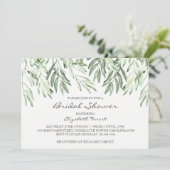 Invitation à la douche nuptiale d'Olive Branch (Debout devant)