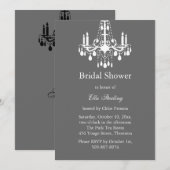 Invitation à la douche nuptiale du Grand Ballroom (Devant / Derrière)